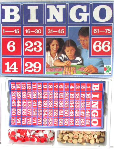 Ancien jeu bingo selecta - ancien, de