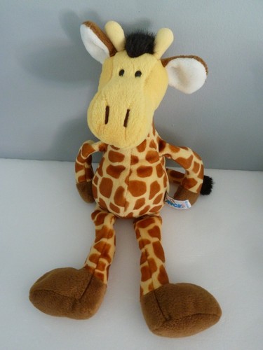 Doudou peluche nici girafe - peluche,