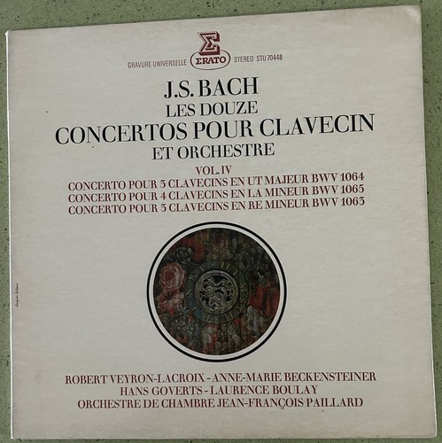 Bach concertos pour - 12,