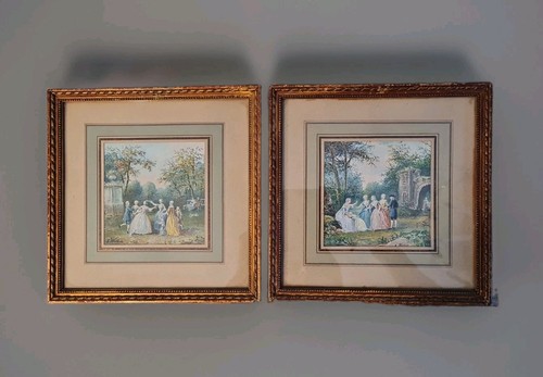 Two paintings signed walker - two,