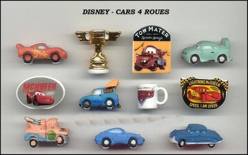 Voitures disney set - voitures,