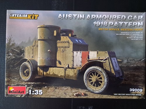 Miniart austin armoured - austin, car