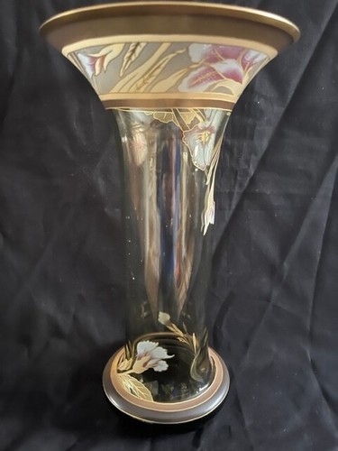 Vase ancien verre - vase,