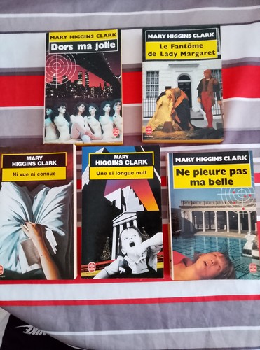 Mary higgins clark - higgins, livres