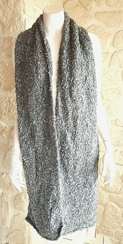 Echarpe grise neuve - , talia