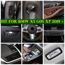 Carbon Fiber Interior Accessories Air AC Cover Trim For BMW X5 G05 X7 2019-2024