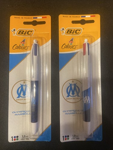 Lot stylos bic couleurs om - stylos, 4