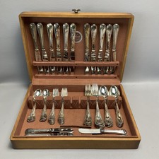 Rubans by Christofle Bow & Ribbon 10 Place Settings Flatware Service 53 Pcs. 