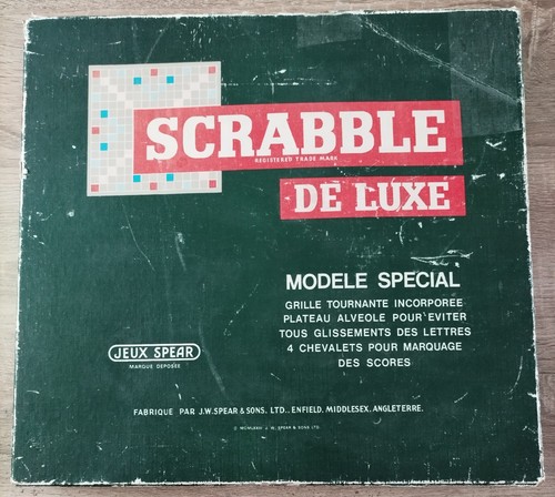 Jeu scrabble luxe - jeu, de