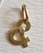 Charmant pendentif en or 18