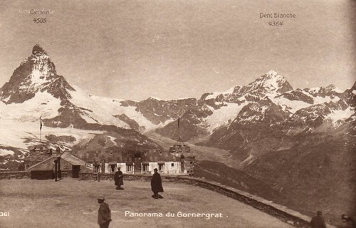 Cpa suisse panorama du - -,