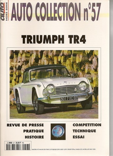 Auto collection triumph tr4 - auto,