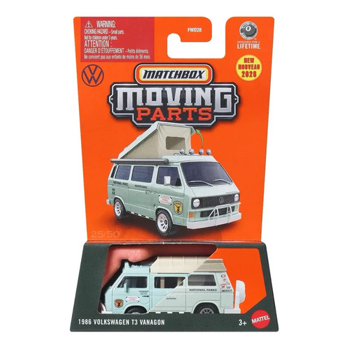 Matchbox 1986 volkswagen - 1986, t3