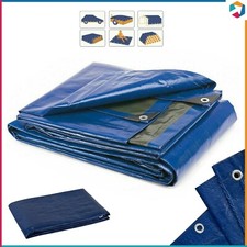 Toile PVC Bâche Camion avec Oeillet Imperméable 80 110 150 Gr Couverture