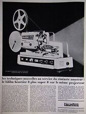 BIFILM COLLIER ADVERTISING 8 PLUS SUPER 8 ON THE SAME PROJECTOR AMATEUR FILMMAKER