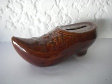 parfaite ancienne TIRELIRE à casser sabot en céramique orchies st onnaing