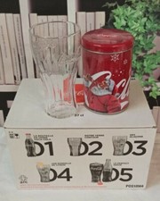 6 Verres Coca Cola relief 37