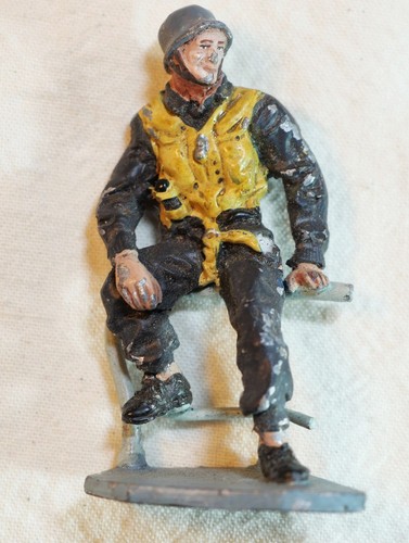 Figurine soldat plomb marin - plomb,