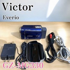 Caméra vidéo HDD Everio JVC Victor GZ-MG330-A bleue très bon état