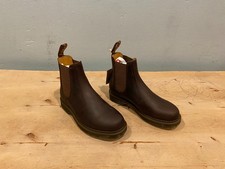 NWT Dr. Martens 2976 Chelsea Boot , Tannish Brown Leather , Sz US 9