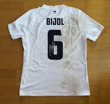 maillot porté foot match worn shirt unwashed maglia Trikot Slovenia Bijol