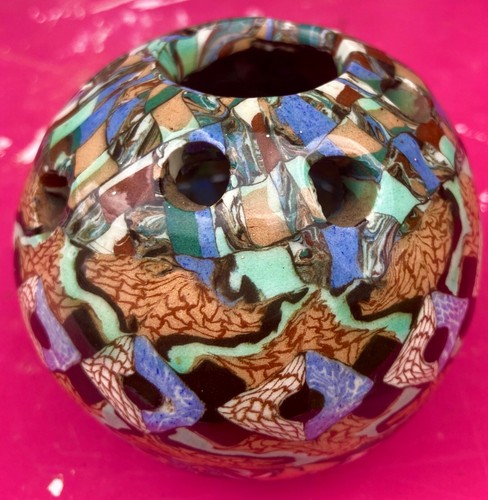 Vase boule pique fleurs - vase,