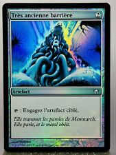 Magic MTG - Very Old FOIL Fifth Dawn Barrier - Uncommon - Artifact NM