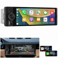 Wince Autoradio 6,8" 1DIN simple Apple CarPlay Android Auto USB/Type-C Bluetooth