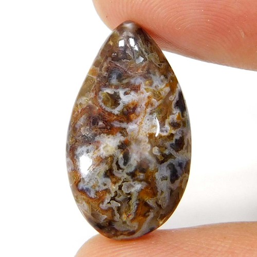 Cabochon poire pseudomorphe - cabochon,