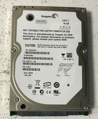 Disque dur sata 40 - 2.5", go