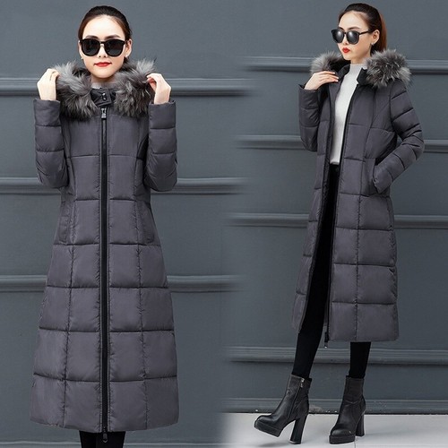 Manteau matelassé long femme - manteau,