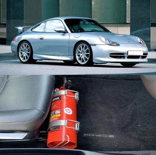 Support extincteur porsche - d'extincteur,