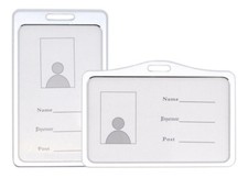 10 X Porte-Cartes En Métal