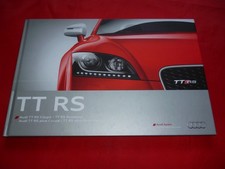Audi TT 8J RS Coupe plus Roadster plus Hardback Brochure Brochure Depliant 2012