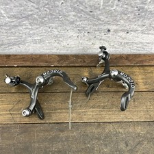 Vintage Modolo Equipe Road Caliper Brake Set Front Rear Grey Alloy 235g Sidepull