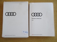 GENUINE AUDI Q2 SQ2 RSQ2 2020-2025 OWNERS MANUAL HANDBOOK WALLET PACK