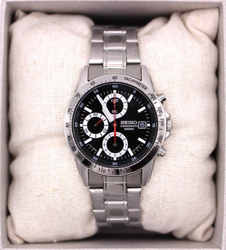 Montre chronographe seiko - chronographe,