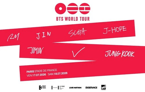 Billet concert bts paris - billet,