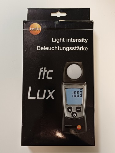 Luxmètre numérique testo - luxmètre, 540
