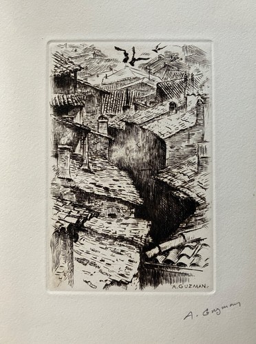 Alberto guzmán gravure - guzmán,