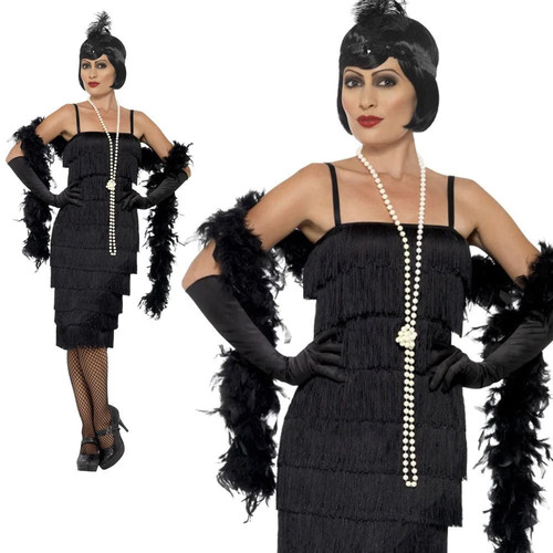 Costume flapper long pour - long,