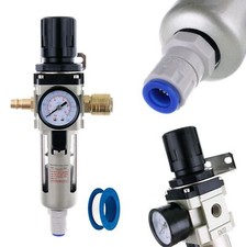 Réducteur d'air avec Filtr pour Compresseur 1/4" AUTO DRAIN + Plugins