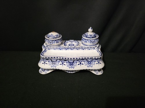 Encrier double godet - , en