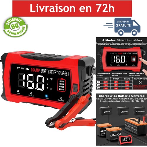Chargeur batterie voiture htrc - chargeur,