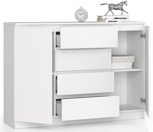 Commode 140 4 tiroirs et - commode,