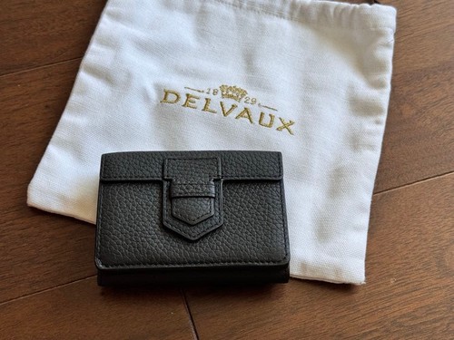 Delvaux trifold wallet - delvaux,