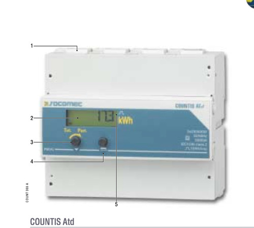 Compteur énergie triphasé