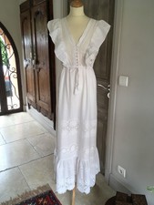 Robe longue Sézane blanche