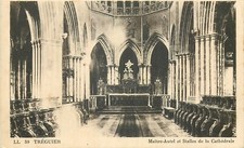22 TREGUIER MASTER ALTAR AND CATHEDRAL STALLS