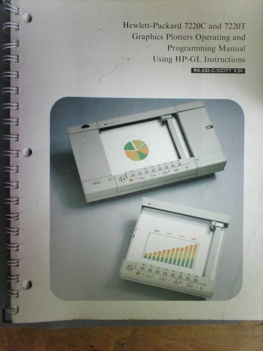 Plotter 7220c operating - plotter,